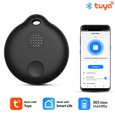 Tuya Smart Bluetooth Anti-Lost Device GPS Tracking Smart Life Remote Contorl Auto Car Pets Kids Motocycle Tags Tracker Locator