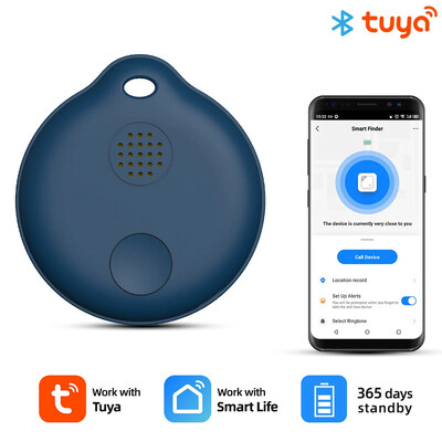 Tuya Smart Bluetooth Elveszett eszköz GPS nyomkövető Intelligens élet Távirányító vezérlés Autó Autó Háziállatok Gyerekek Motoros Címkék Nyomkövető Kereső