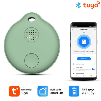 Tuya Smart Bluetooth Elveszett eszköz GPS nyomkövető Intelligens élet Távirányító vezérlés Autó Autó Háziállatok Gyerekek Motoros Címkék Nyomkövető Kereső