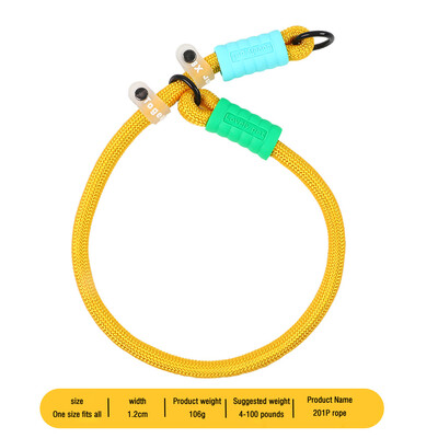 Lanț P nou pentru animale de companie, frânghie de tracțiune din bumbac de zahăr, rezistentă la uzură, rezistentă la explozie, pentru plimbarea câinelui