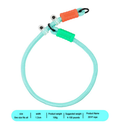 Lanț P nou pentru animale de companie, frânghie de tracțiune din bumbac de zahăr, rezistentă la uzură, rezistentă la explozie, pentru plimbarea câinelui