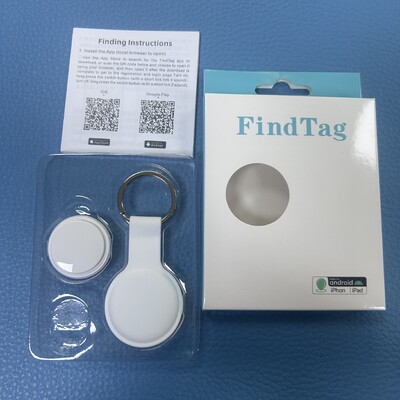 „Smart Key Finder“ lokatorius GPS sekimo įrenginys „Bluetooth“ apsaugos nuo pamestų žymų aliarmo priminimas veikia su „Apple“ ir „Android“, kad būtų galima rasti naminių gyvūnėlių