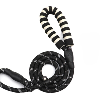 Lesă durabilă din nailon pentru câini pentru animale de companie, cățeluș, plimbări reflectorizante, lesă, alergare, curea de plumb, frânghie pentru câini mici, mijlocii mari, guler