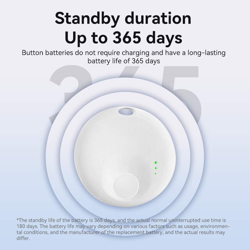 N Tag Smart Mini Tracker pentru copii Animalele de companie lucrează pentru Apple Aplicația „Find My” GPS Poziționare globală Urmă anti-pierdere pentru chei Portofel