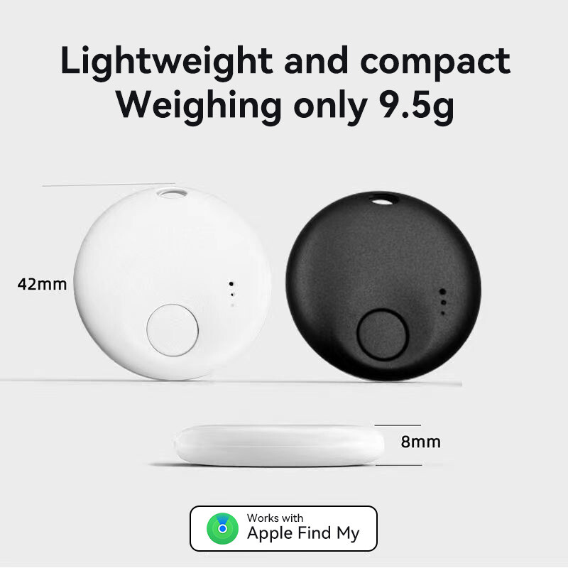 N Tag Smart Mini Tracker pentru copii Animalele de companie lucrează pentru Apple Aplicația „Find My” GPS Poziționare globală Urmă anti-pierdere pentru chei Portofel