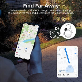 F3 Mini Tracking Tag за Apple Anti-Lost Device For Keys Wallet Pet GPS Tracker For Children Местоположение в реално време за Apple Find My