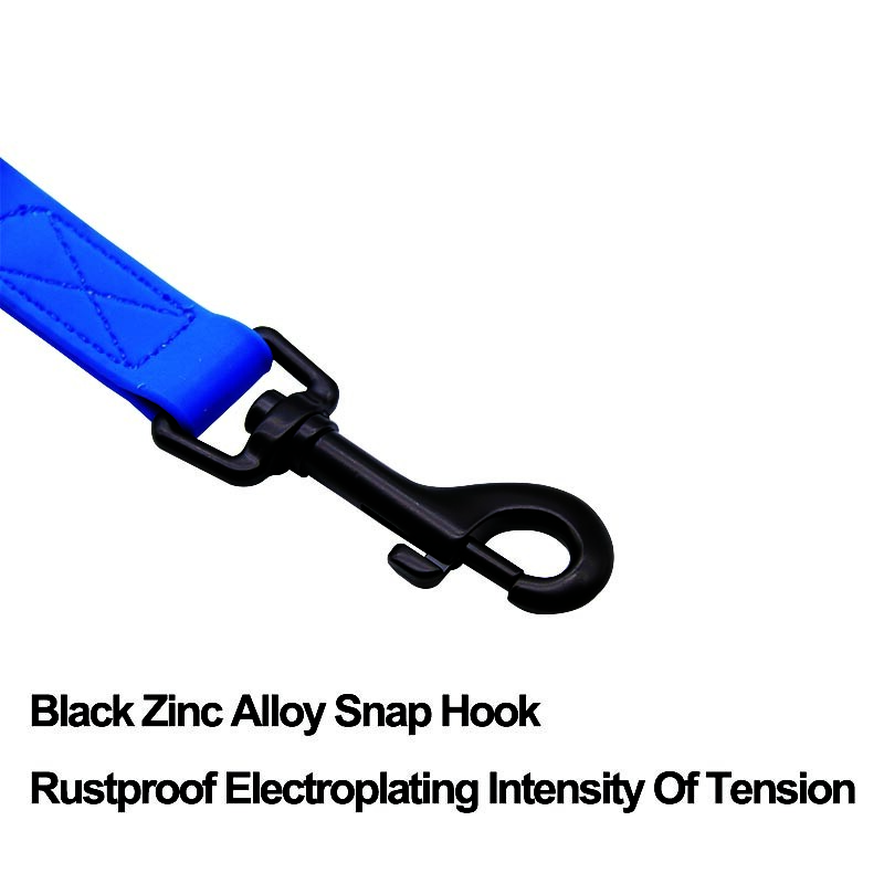 Animal de companie Lesă moale PVC pentru câine Plumb de plimbare pentru câini pentru câini mici, mijlocii mari, rezistent la apă, durabil, anti-mușcătură, rezistent la uzură și anti-murdar