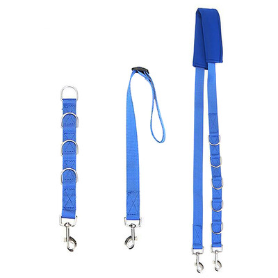 Reguliuojamas naminių gyvūnėlių priežiūrai pilvo dirželis D-žiedai maudymosi juosta Nemokamo dydžio naminių gyvūnėlių traukimo diržas šuniui antkaklis šuns diržas 3 vnt.