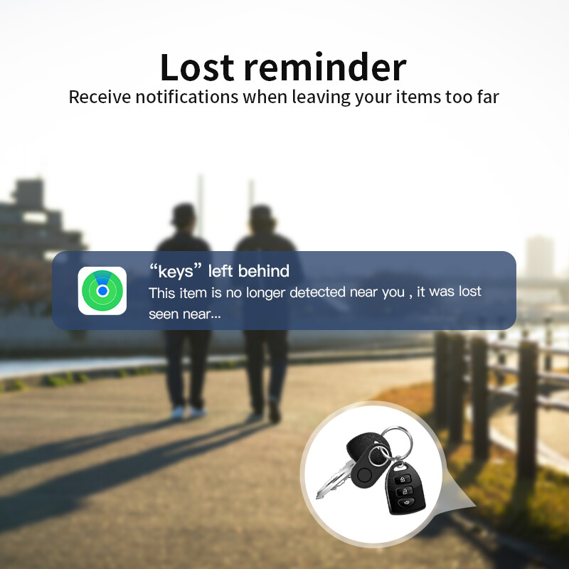 „Smart Tracker“ pakeitimas į įprastą naminių gyvūnėlių antkaklį Darbas su „Apple“ Rasti mano programą „Bluetooth“ realiuoju laiku garso sekimo žyma