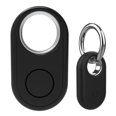 Bluetooth Smart Tag GPS izsekotājs, izmantojot Find My Finder for Keys Bagāžas soma Mājdzīvniekiem IP54 Putekļu un ūdens izturīgs ar silikona apvalku