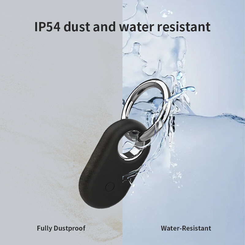 Bluetooth Smart Tag GPS izsekotājs, izmantojot Find My Finder for Keys Bagāžas soma Mājdzīvniekiem IP54 Putekļu un ūdens izturīgs ar silikona apvalku