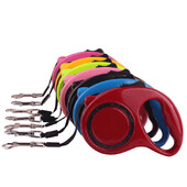 ABS aukštos kokybės stabilus, patvarus 3 metrų automatinis ištraukiamas šunų traukimo lynas Pavadėliai naminiams gyvūnėliams Vežimėliai naminiams gyvūnėliams Reikmenys šunims