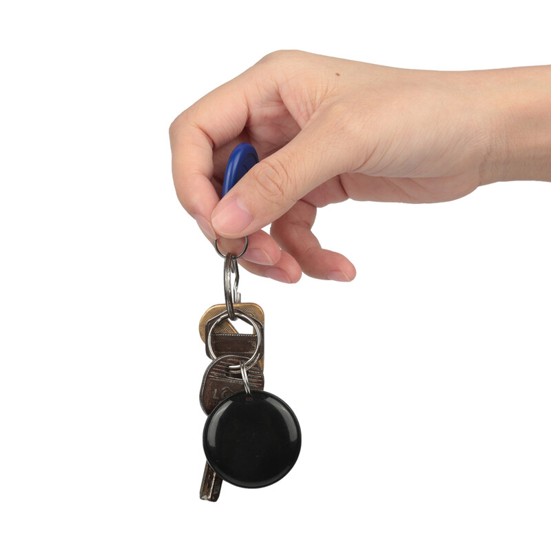 „Square Mini GPS Tracker“ su „Bluetooth“ suderinamas 5.0 raktų ieškiklis su „Lanyard Key Finder“ lokatoriumi, skirtas vaiko krepšio piniginei, skirta „Android IOS“