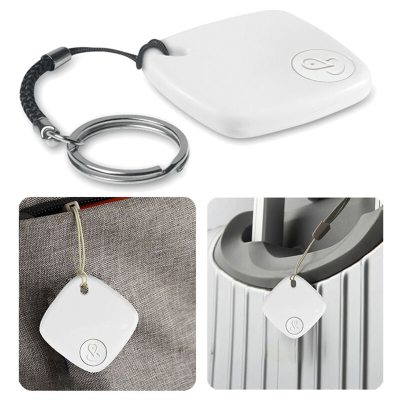 Viedais GPS izsekotājs, kas saderīgs tikai ar iOS, ar Bluetooth savietojams meklētāja vietrādis bezvadu tīklam atslēgas maka mājdzīvnieku soma mugursomas čemodānam