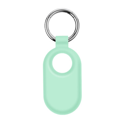 Silikoninio dėklo dėklo dangtelio apvalkalas, apsaugantis nuo kritimo, minkštas apsauginis rankovės odos dangtelis, atsparus vandeniui, nesubraižytas, skirtas Samsung Galaxy SmartTag2