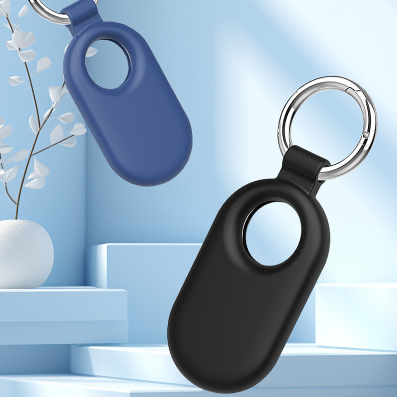 Silikoninio dėklo dėklo dangtelio apvalkalas, apsaugantis nuo kritimo, minkštas apsauginis rankovės odos dangtelis, atsparus vandeniui, nesubraižytas, skirtas Samsung Galaxy SmartTag2