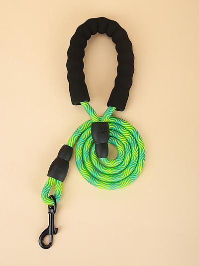 1 vnt naminių šunų pavadėlis prie krūtinės antkaklis žalias banguotas šuns pavadėlis mažam šuniui vidutinis šuns pavadėlis