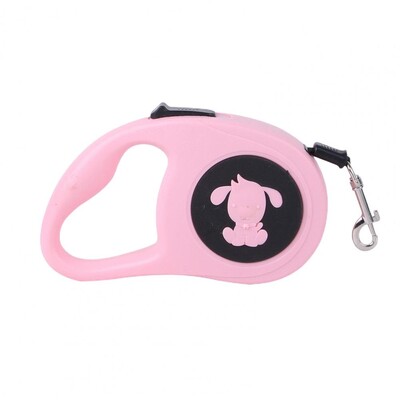 3 metri 5 metri lesă retractabilă pentru câini, o singură cheie, lesă pentru animale de companie, frânghie pentru câini cu extindere automată, consumabile pentru animale de companie