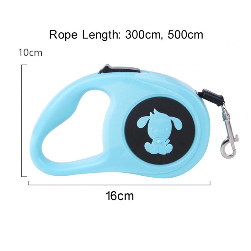 3 metri 5 metri lesă retractabilă pentru câini, o singură cheie, lesă pentru animale de companie, frânghie pentru câini cu extindere automată, consumabile pentru animale de companie