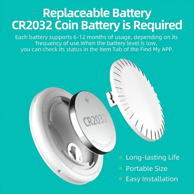 Anti-pierdere Căutare de securitate Tracker Etichetă inteligentă pentru Apple Găsește-mi cheia Tracker GPS Bluetooth pentru căști pentru bagaje IOS MFi Finder
