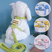 Set povodaca za kućne ljubimce. Slatki pojasevi za mačke, pčelice, mekani podesivi pojasevi za hodanje na otvorenom Anti-lost Puppy, povodac za mačke Potrepštine za kućne ljubimce