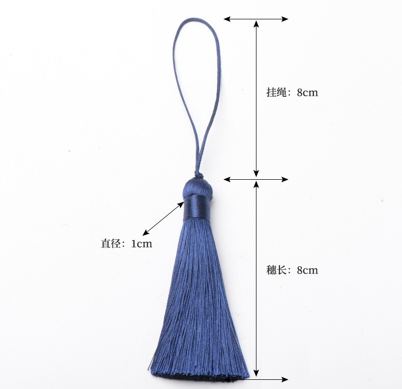 „Pasidaryk pats“ rankų darbo 8 cm mažas apvalus galvos kutas papuošalų dirželis Retro pakabinamas kutas Aksesuarai Kutas