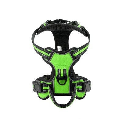 Regulējama neilona suņu iejūga veste atstarojoša, mīksta, elpojoša, bez vilkšanas suņu iejūga siksna maziem lieliem suņiem