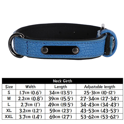 Personalizované obojky pre psov s gravírovaným menovkou, identifikačná značka, prispôsobené meno, mäkký kožený obojok pre malé, stredné a veľké psy, príslušenstvo