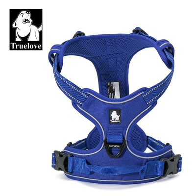 „Truelove“ naminių gyvūnėlių diržai, šviesą atspindintys nailoniniai, dideli naminių šunų diržai, paminkštinti bet kokiu oru, reguliuojami, saugūs transporto priemonės pavadėliai šuniui TLH5651