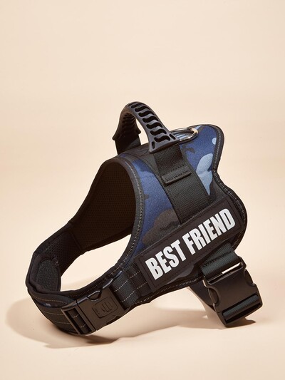 Krāsainas suņu zirglietas ar pielāgojamām etiķetēm Atstarojoša suņu kaklasiksna bez vilkšanas Droša suņu apmācība Pastaigas kāpšanas veste Bezmaksas piegāde