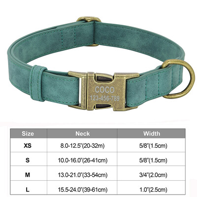 Obojky pre psov, personalizované obojky s prackou, gravírovanie zadarmo, menovky pre malé, stredné, veľké psy, mops, pitbul, buldog, bígl