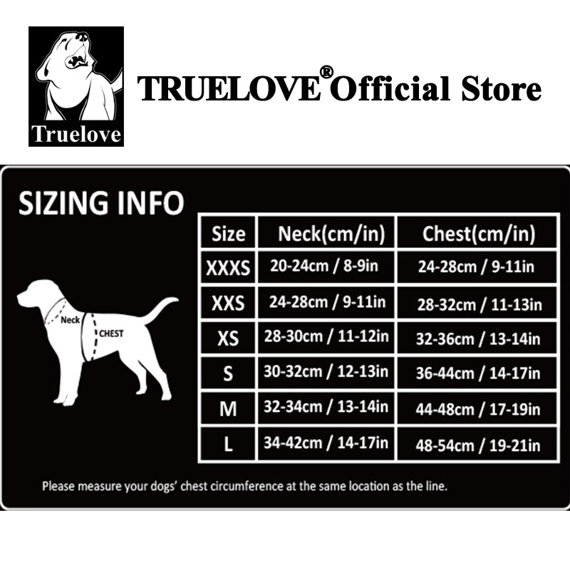 „Truelove Pet“ petnešos „Soft Air Mesh“ reguliuojamos šviesą atspindinčios liemenės mažoms ir vidutinėms veislėms be traukimo, reguliuojamos šunų petnešos TLH3016