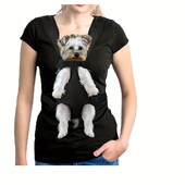 Rucsac de transport pentru câini Adventure Paws - Reglabil, design cu picioarele în afară pentru drumeții și camping sigure, fără mâini - Potrivire confortabilă pentru 