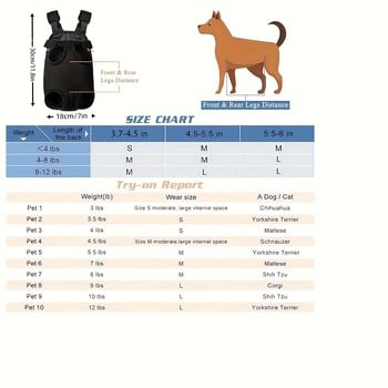 Adventure Paws Dog Carrier σακίδιο πλάτης - Ρυθμιζόμενο σχέδιο με τα πόδια έξω για ασφαλή, χωρίς χέρια πεζοπορία και κάμπινγκ - Άνετη εφαρμογή για 