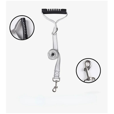 Tarnybiniai šunų diržai su individualia ID žyma Reguliuojami šunų diržai šunų liemenės pavadėlis dideliems šunims Lauko šunų dresūros priedai