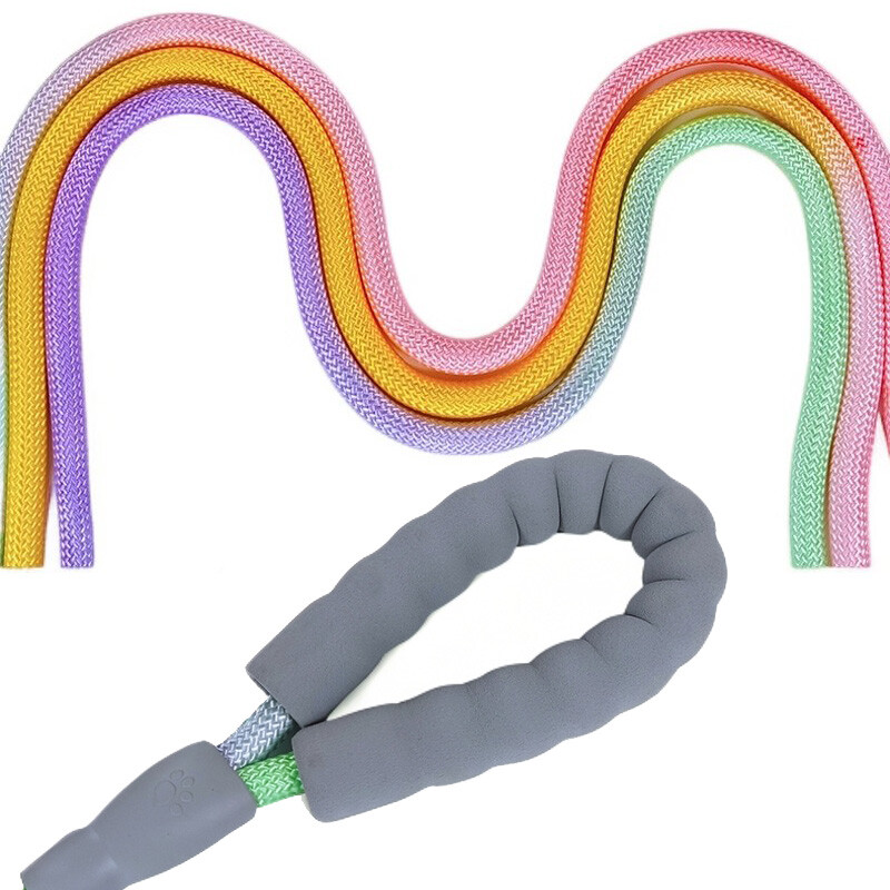 Laipsniškas spalvingas šunų diržas su pavadėliu ir šunų pavadėlio rinkinys nailoninis reguliuojamas šunų diržas vaikščiojimo pavadėlio dirželis mažas vidutinis didelis