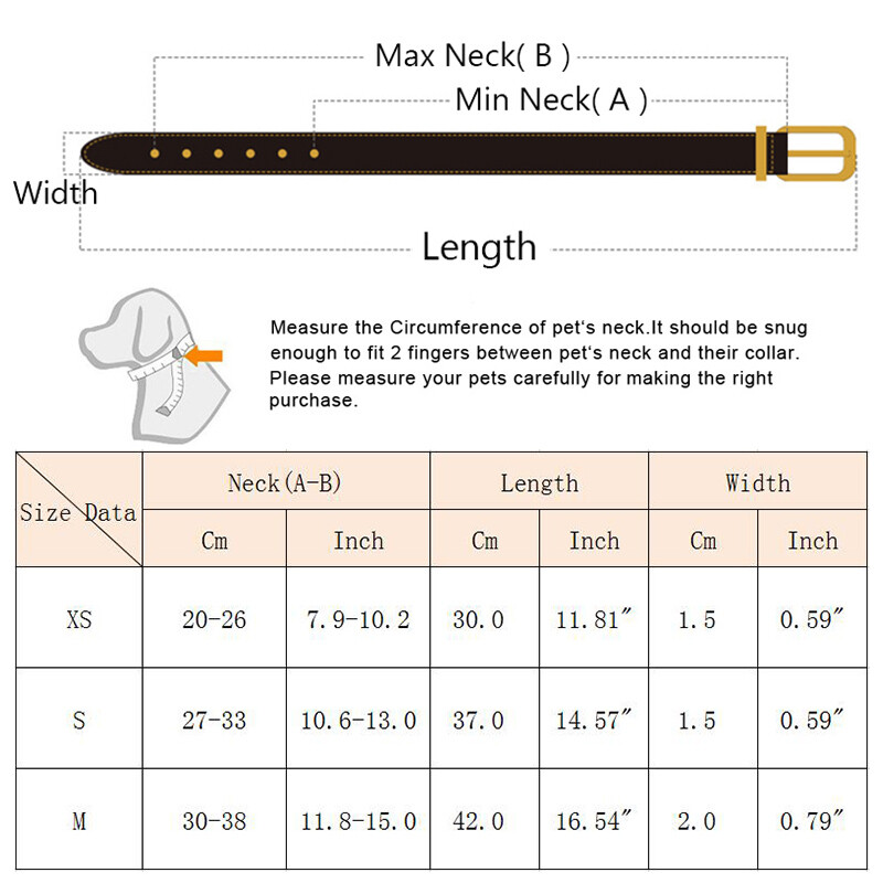 Izdevīgi komfortabli suņu kaķa PU ādas apkakles siksna, regulējama mājdzīvnieku aksesuāri maziem suņiem kucēnu maskotas piederumi collier chien