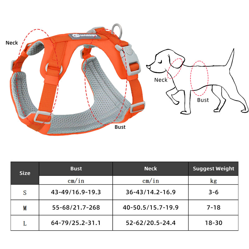 Nauji šunų petnešos naminių gyvūnėlių balnelio saugos be traukimo reguliuojami liemenių diržai vaikščiojimo treniruokliai mažiems vidutiniams dideliems šunims krūtinės diržas