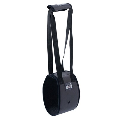 Šunų pakėlimo diržai šunų pagalbai ir seniems šunims Reguliuojamas šuns užpakalinės kojos diržas, skirtas senų neįgalių sąnarių traumoms augintinio užpakalinės kojos atrama