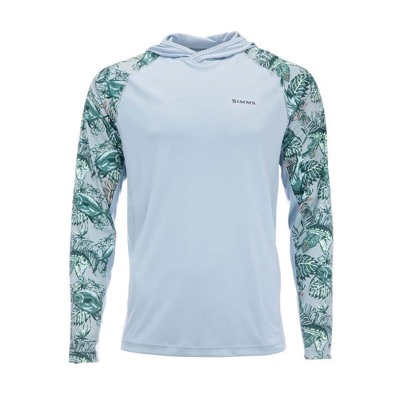 2024 Noua îmbrăcăminte de pescuit de vară, cu mânecă lungă, cu glugă, SIMMS Luya, cu protecție solară de camuflaj, îmbrăcăminte pentru sport în aer liber, pentru pescuit.