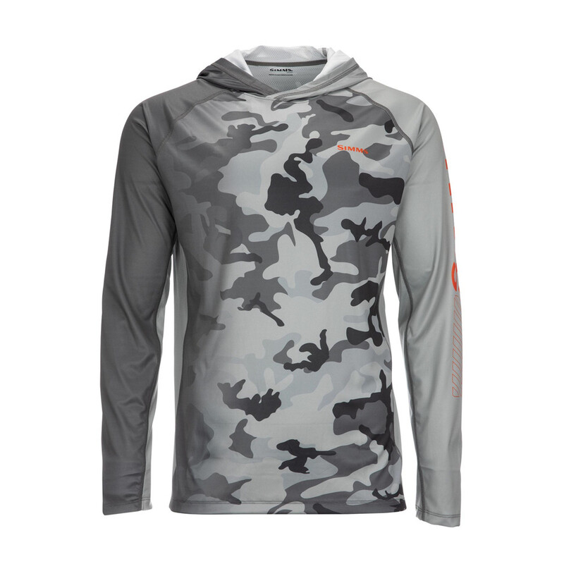 2024 Noua îmbrăcăminte de pescuit de vară, cu mânecă lungă, cu glugă, SIMMS Luya, cu protecție solară de camuflaj, îmbrăcăminte pentru sport în aer liber, pentru pescuit.