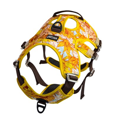 Ham reflectorizant din nailon pentru câini pentru animale de companie, fără tragere, reglabil, mediu mare, obraznic, vestă pentru câini, plumb pentru vehicule de siguranță, mers, alergare