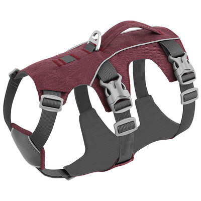 Reflektirajući pojas za pse Podesivi pojas za pse, prsluk s ručkom, izdržljivi pojas za hodanje za male i srednje pse za dresuru kućnih ljubimaca