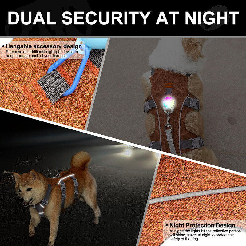 Reflektirajući pojas za pse Podesivi pojas za pse, prsluk s ručkom, izdržljivi pojas za hodanje za male i srednje pse za dresuru kućnih ljubimaca