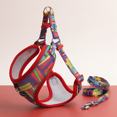 Podesivi pojasni prsluk za kućne ljubimce za male pse, sprječavanje bijega, pojasevi za štene i set povodaca, povodci za malteške maskote za pinče