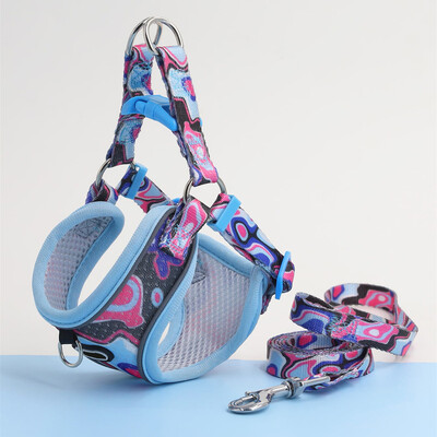 Podesivi pojasni prsluk za kućne ljubimce za male pse, sprječavanje bijega, pojasevi za štene i set povodaca, povodci za malteške maskote za pinče