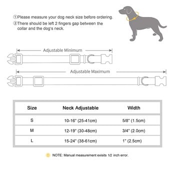 Νάιλον κολάρο σκύλου Ρυθμιζόμενο κολάρο για σκύλους γάτας Κολιέ για κατοικίδια ντεγκραντέ Κολάρες μόδας Αξεσουάρ για μικρά μεσαία μεγάλα σκυλιά
