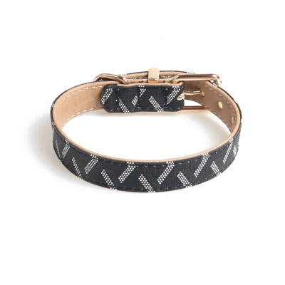 Individualizuotos patvarios PU odos šunų antkakliai Minkšti, patogūs antkakliai šunų aksesuarams Įvairių dydžių Reguliuojamos gyvūnų reikmenys