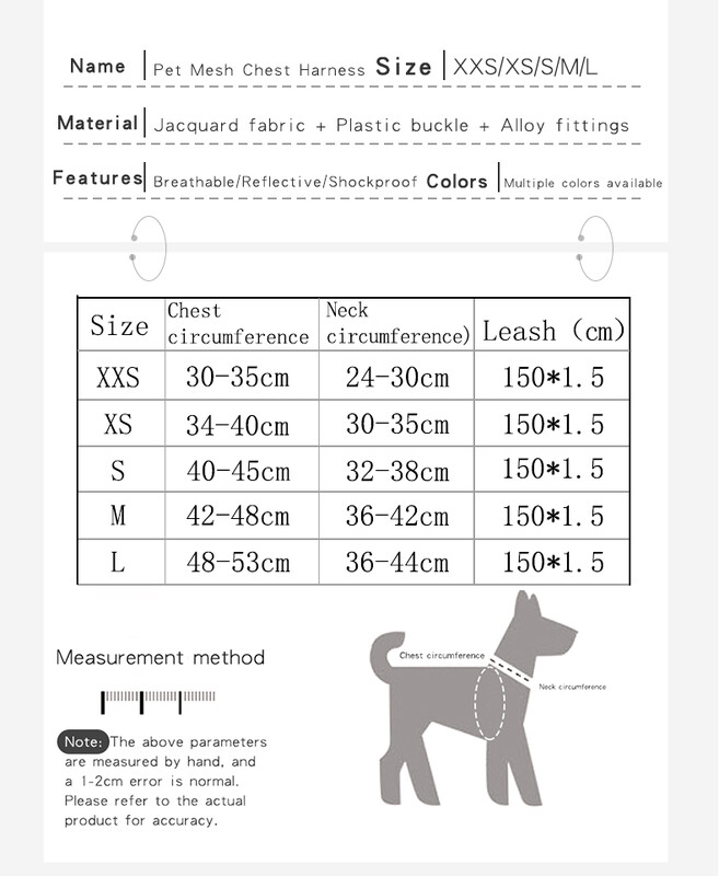 HP214Step In Magic Tape Reguliuojamas kvėpuojantis tinklelis be traukimo mažo vidutinio dydžio naminių šunų lauko diržų rinkinys