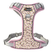 Ham pentru câini reflectorizant pentru antrenament în aer liber, guler de vestă pentru animale de companie, curea de piept potrivită pentru câini mari, mijlocii și mici, hamuri pentru câini imprimate